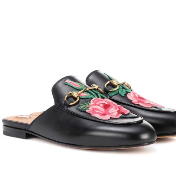 gucci princetown rose